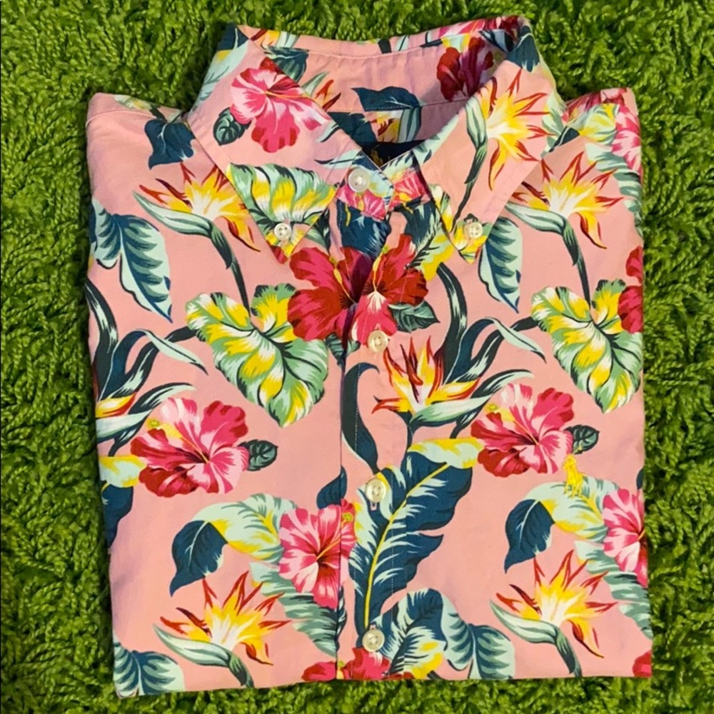 Polo Ralph Lauren Hawaiian button up shirt